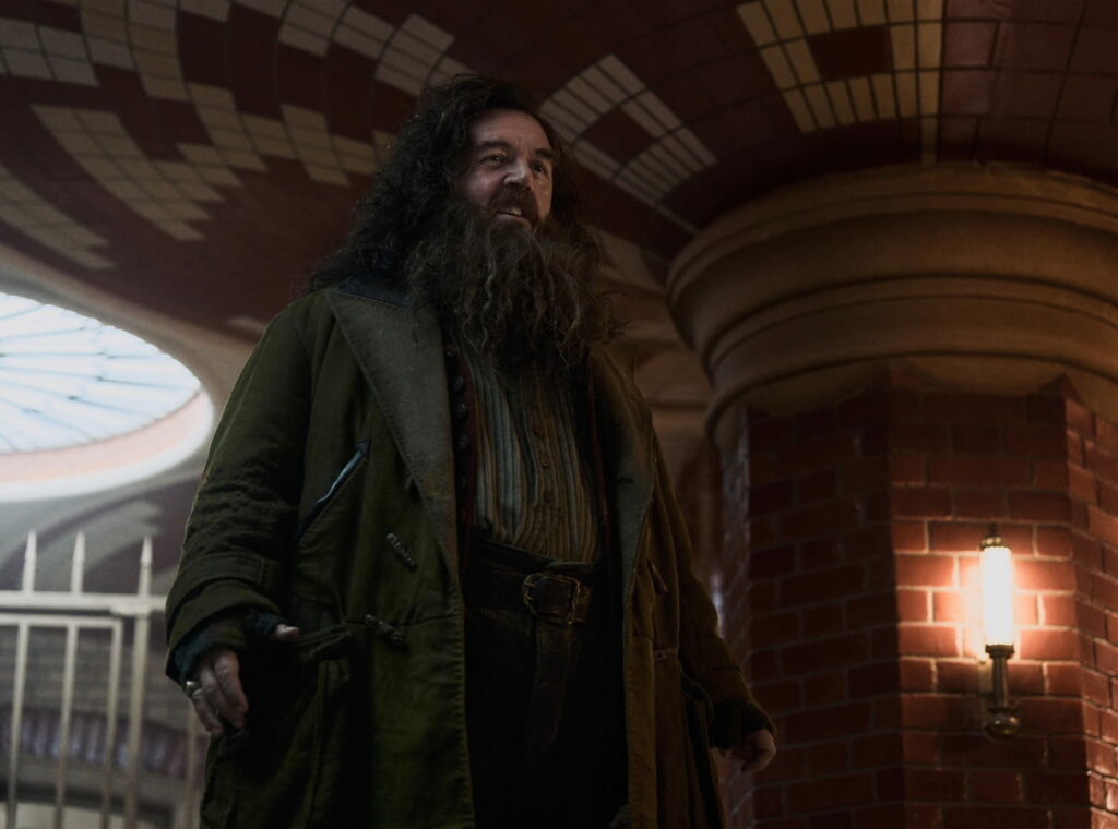Nick Frost est Rubeus Hagrid dans la nouvelle série Harry Potter / HBO