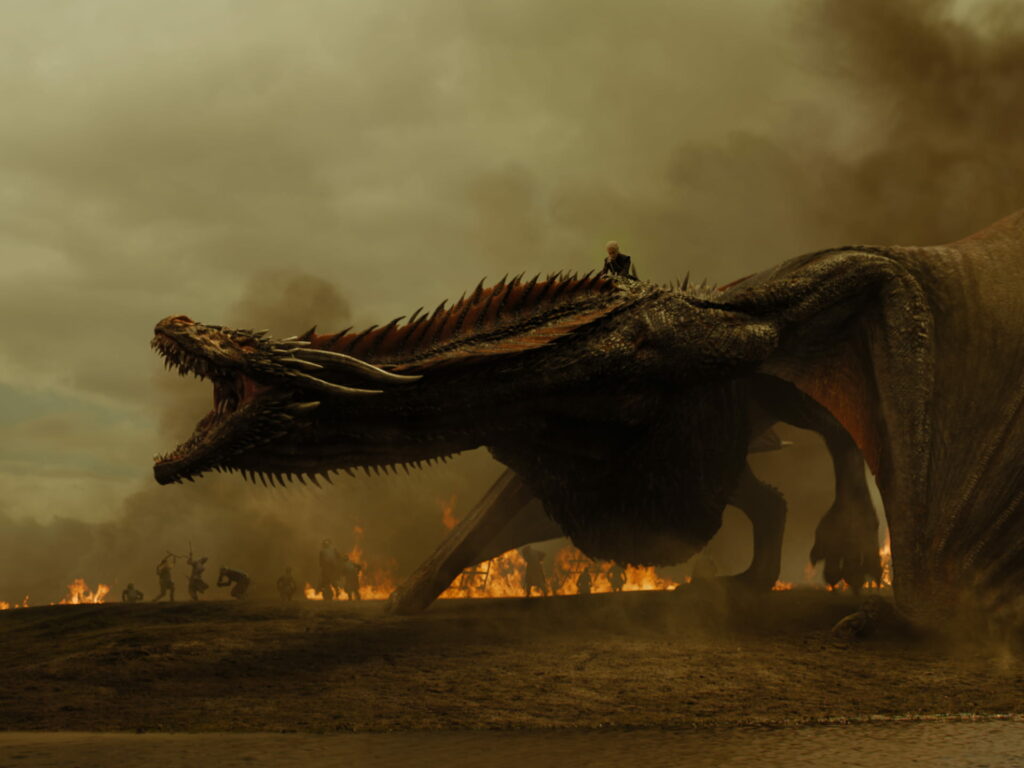 Les dragons sont chauds dans Game of Thrones saison 7 / HBO